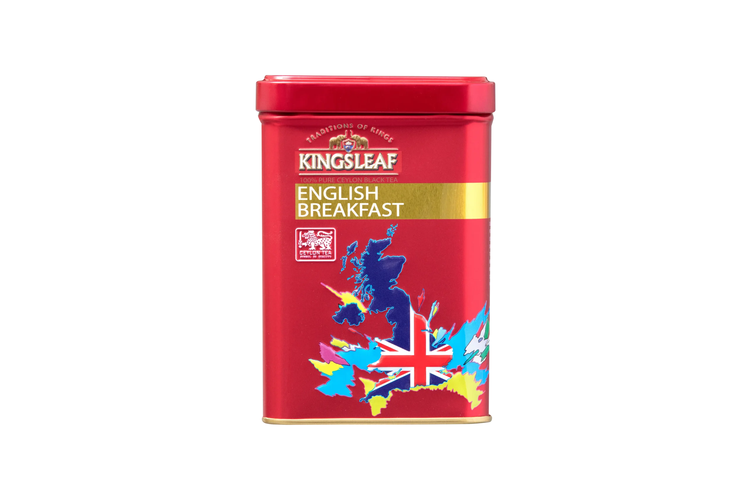 Kingsleaf – Trà English Breakfast hộp thiếc 85g (phiên bản Red)