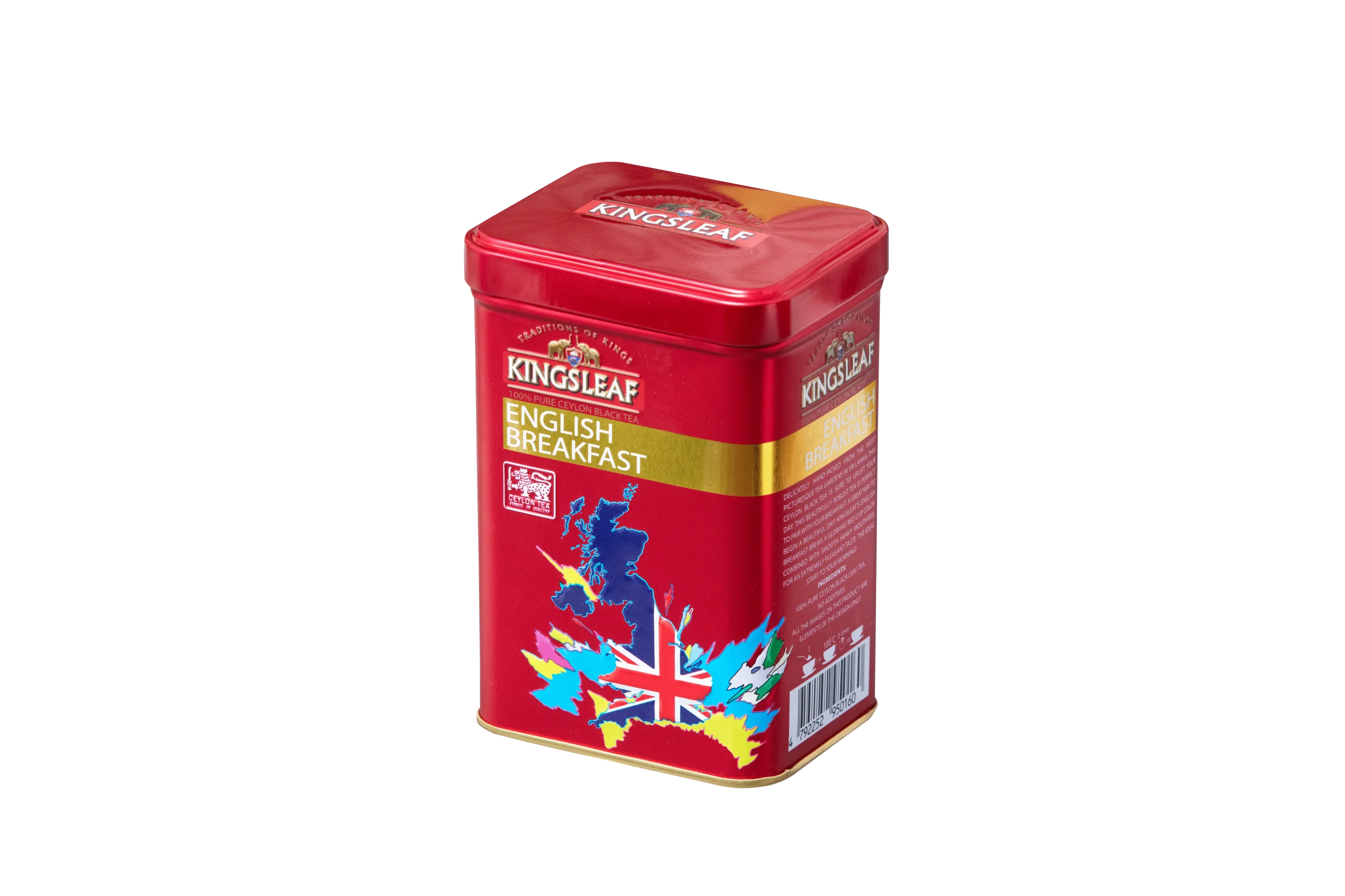 Kingsleaf – Trà English Breakfast hộp thiếc 85g (phiên bản Red)
