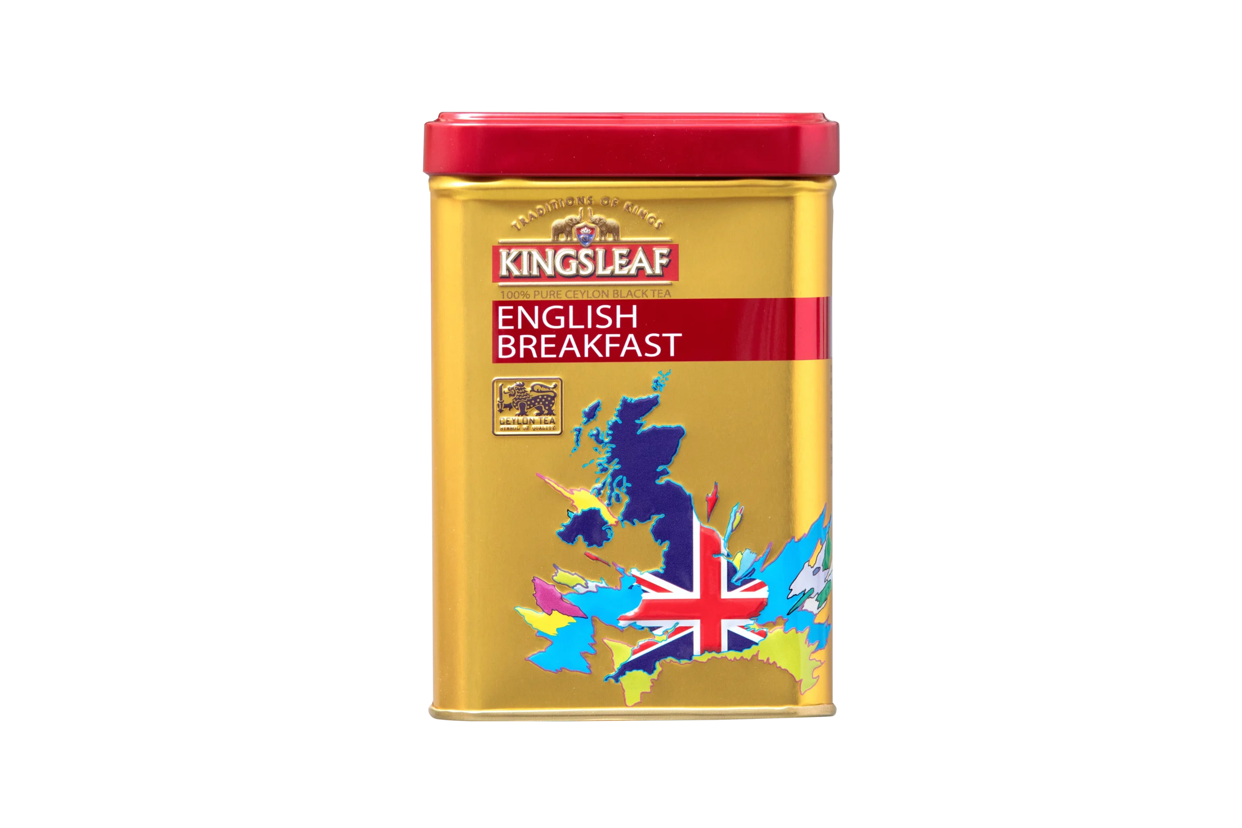 Kingsleaf – Trà English Breakfast hộp thiếc 85g (phiên bản Gold)