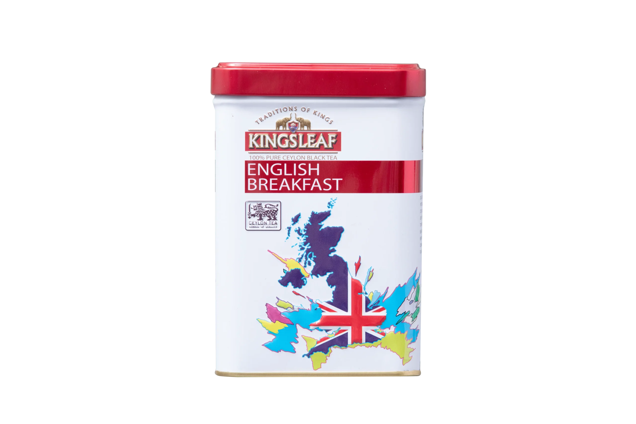 Kingsleaf – Trà English Breakfast hộp thiếc 85g (phiên bản White)